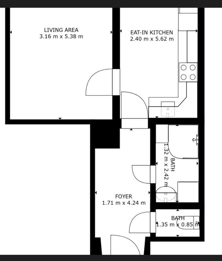 Apartamento Viaducto De Karlin - Aparment Praga Exterior foto